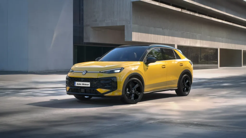 Der Neue T ROC R Line Gelb