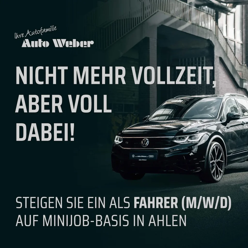 Stellenanzeige Fahrer